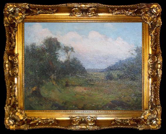 framed  Creator:Edmond Dyonnet A forest meadow, ta009-2